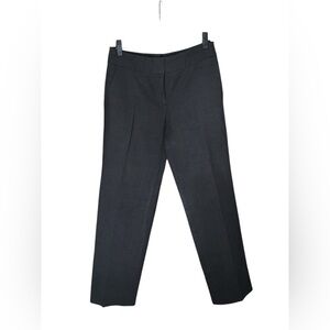 J.Crew Stretch Charcoal Grey Straight Leg‎ Dress Pants Size 2